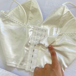 Old Money Corset Bralette Crop Top