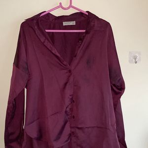 Dark Wine colour shirt