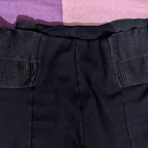 ZARA - High Waist Black Trouser