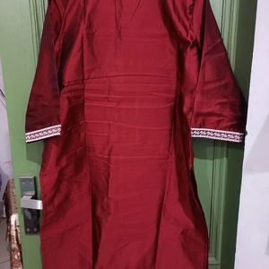 Maroon Kurti