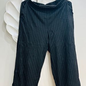 Black Check Trouser.