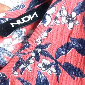 Nuon Floral Print Summer Dress