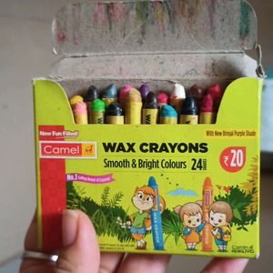 Oil Pastels And Wax Crayons