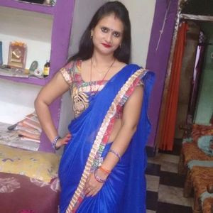 Blue Saree