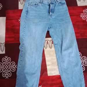 Women Denim Mom Fit Jeans