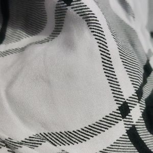 Black And White Check Balloon Pattern Tshirt