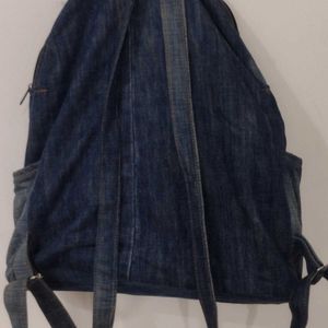 Denim Backpack