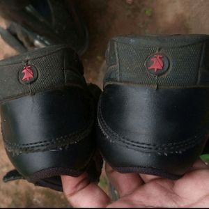 Kids Black School Shoes(Size:2)