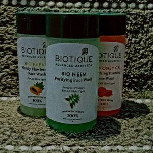 Biotique Face Wash Combo Of 4