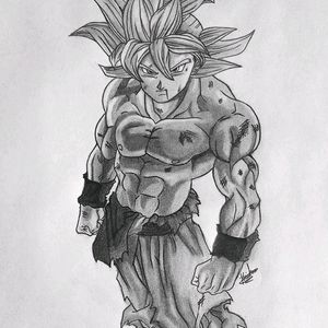 Goku Mui Drawing
