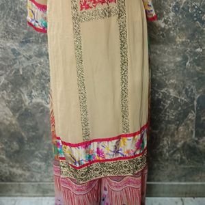 3 Piece  Kurta Plazzo