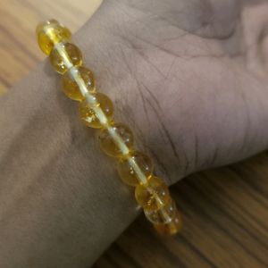 Natural Citrine Crystal Bracelet