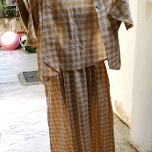 Western Gown With Free Size Coti