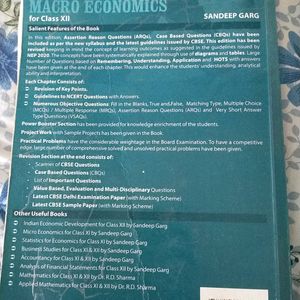 Macro Economics Book Sandeep Garg