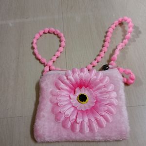 Pink Fur Slingbag