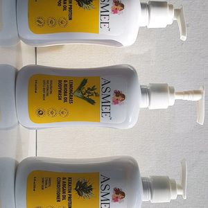 Asmee Combo Of Shampoo, Conditioner And Bodywash