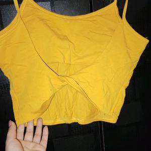 Backless Crop Sleeve