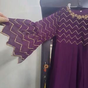 Ethnic gorgette dress size xl