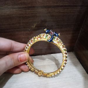 Peacock Degine Adjustable Bangle