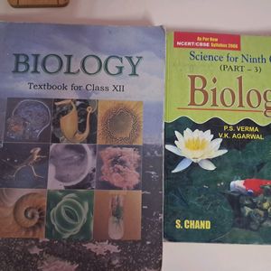 Biology Books For 9th And 11th Class