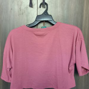 Pink Oversized Top