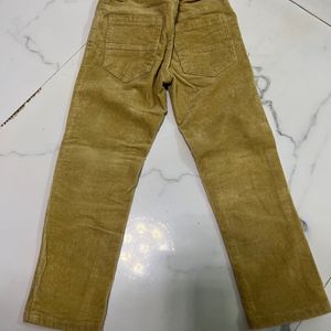 Corduroy Pant For Boys Age 5-6