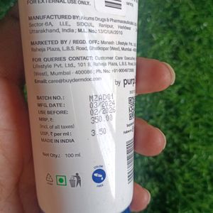 Dermdoc 0.1% Glutathione Face Wash