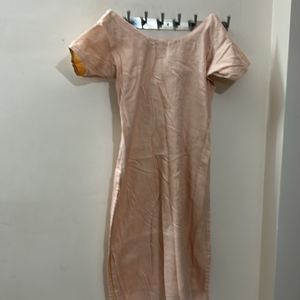 Women XL Size Stitched Dress