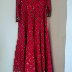 Floor Length Ethnic Gown/dress