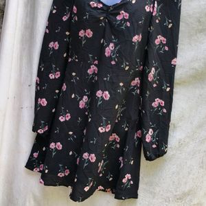 H AND M CUTE FLOWER PRINT FROCK