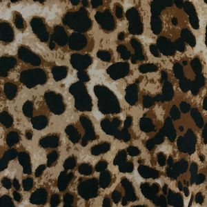 Urbanic High Neck Cheetah Print Top, New