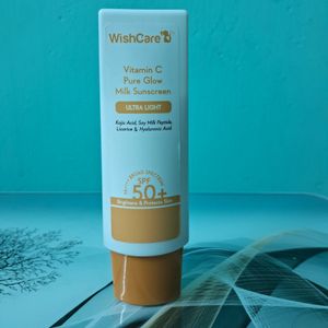 Wishcare Vitamin C Pure Glow Milk Sunscreen