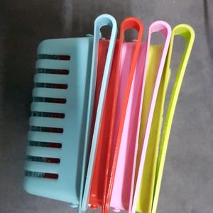 Kitchen Fridge Storage Baskets - 4 Pcs