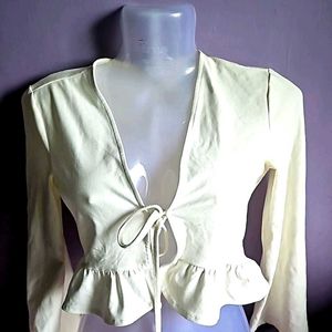 H&M Divided White Shrug