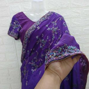 Diganar Hand Embrwodari Saree