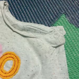 Fancy Grey T Shirt For Baby