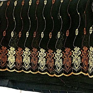 Heavy Embroidery Saree, Not Used