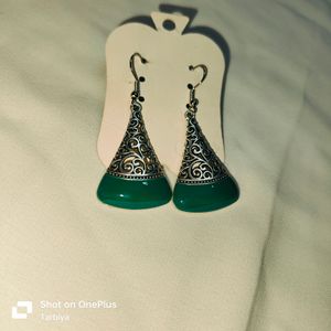 Combo Of Red And Green Earrings