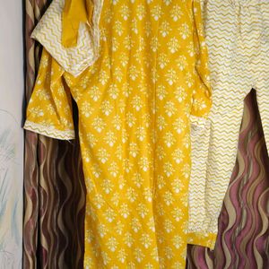 Cotton Designer Kurta Set