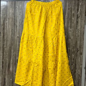 Yellow Sharara Dress Set