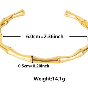 Bamboo Handcuff Anti-tarnish