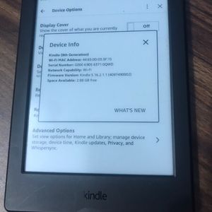 Amazon kindle 8th generation