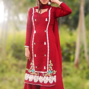 Hand Made Kurta Plazo Set