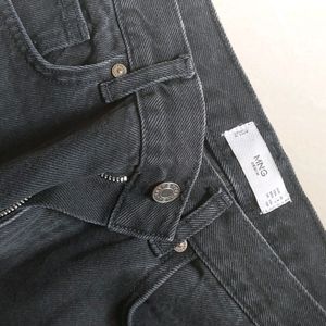 Mango Straight Fit High Waist Jean