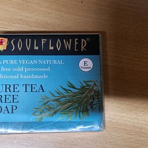 Soulflower Pure Tea Tree Soap - 150gm