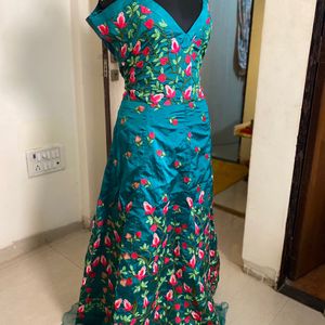 Floral Ethnic Gown