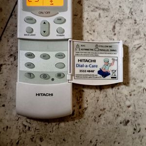 HITACHI ORIGINAL AND NEW AC REMOTE