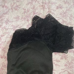 Stretchable Black Blouse #under199