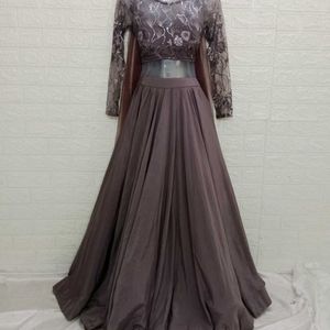 Mauve Designer Lehengacholi