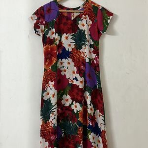 Floral Printed Dress For Women’s